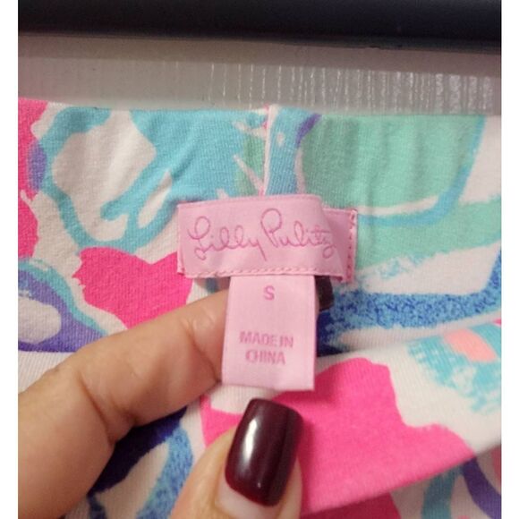 Lilly Pulitzer Georgia May Palazzo Flare Leg Pants S - Picture 7 of 8